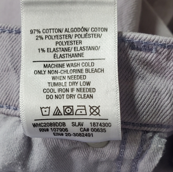 HUDSON REMI straight cropped Lilac Womens Size 25 Jeans - Picture 11 of 11